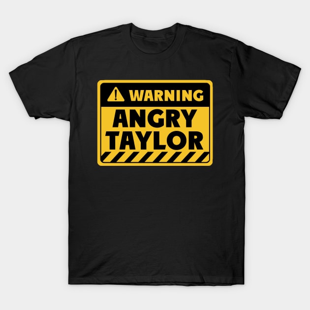 Angry Taylor T-Shirt by EriEri